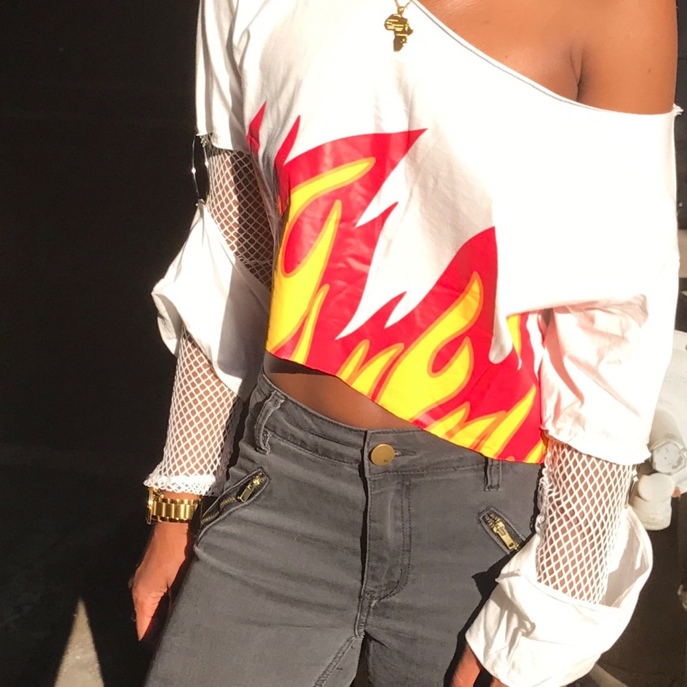 Flame shirt